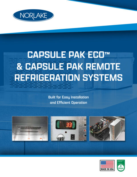 Norlake Capsule Pak Remote Refrigeration Systems
