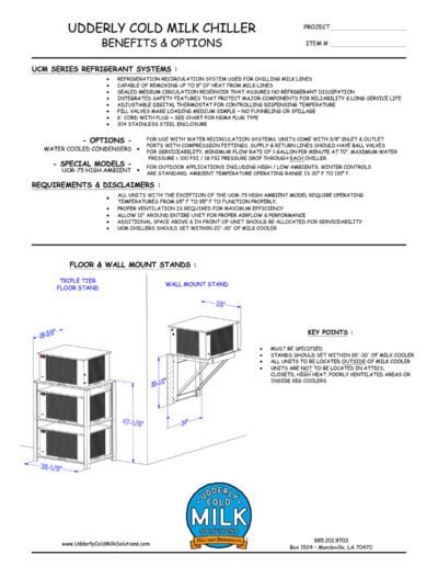 Udderly Cold Milk Chiller Benefits & Options