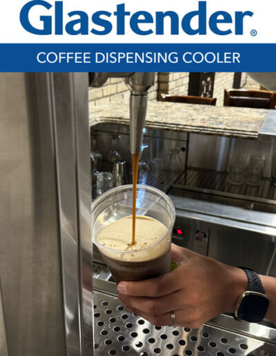 Glastender Coffee Dispensing Cooler