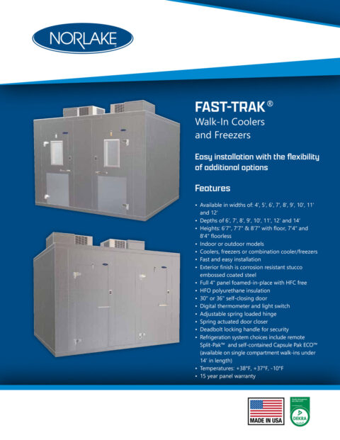 Norlake Fast-Trak Walk-Ins