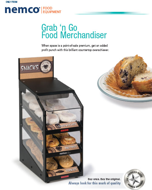Nemco Grab N Go Food Merchandisers