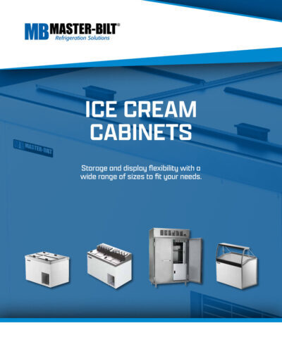 Master-Bilt Ice Cream Cabinets