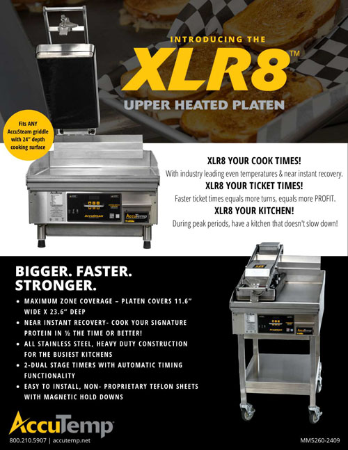 AccuTemp XLR8 Heated Platen