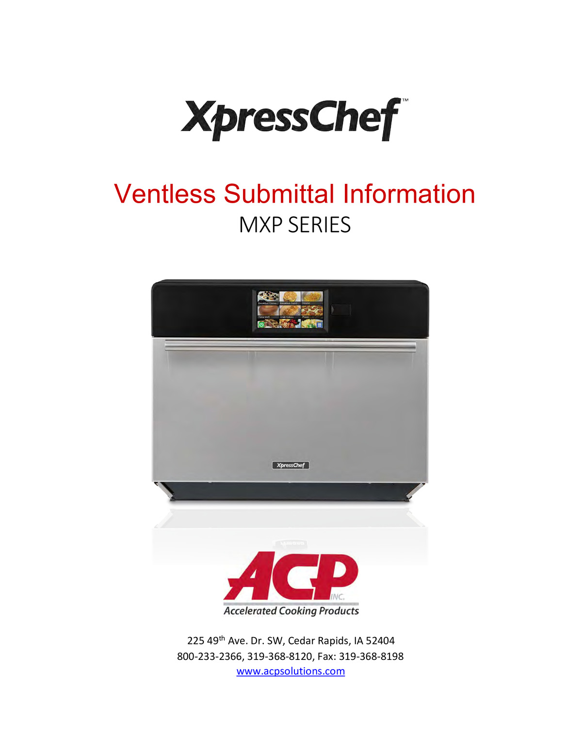 Ventless Submittal Information