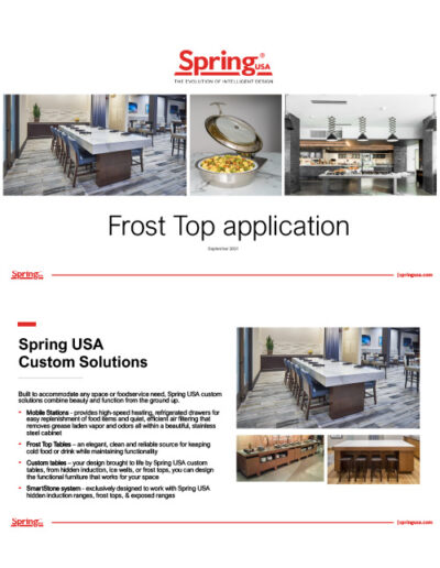 Spring USA Hidden Frost Tops