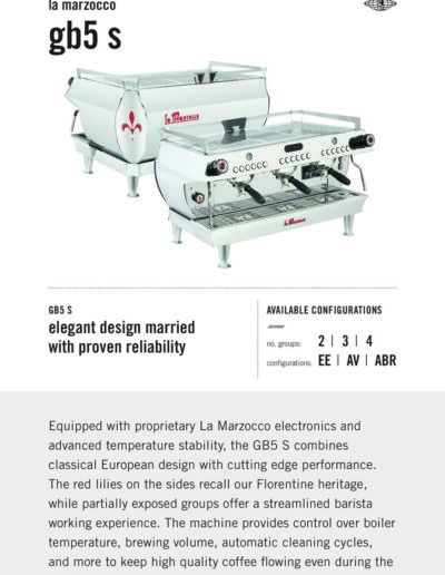 La Marzocco GB5 S