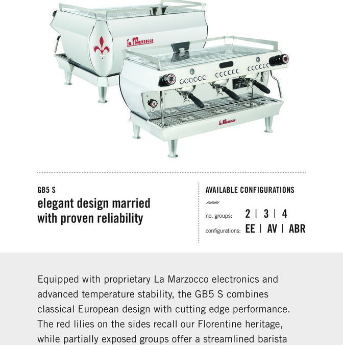 La Marzocco GB5 S